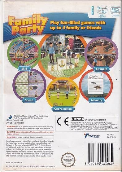 Family Party - Nintendo Wii - (B Grade) (Genbrug)